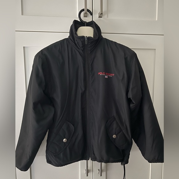 Boy’s Ralph Lauren Polo Sport black jacket with logo - Picture 2 of 8